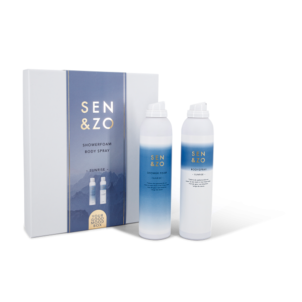 Sen & zo - Cadeaubox 2 Sunrise Body spray en Showerfoam