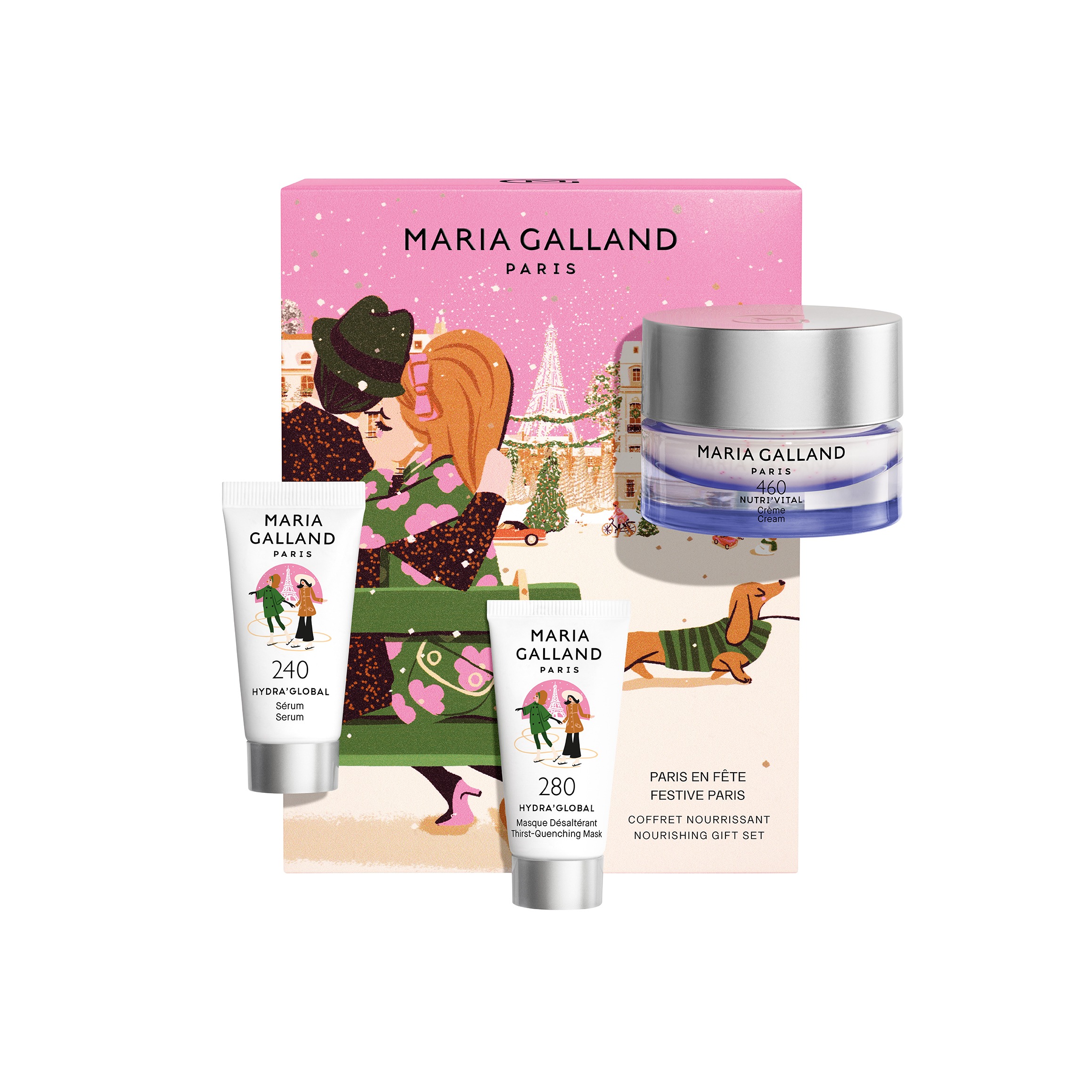 Maria Galland 240-280-460 - Festive Paris - Nourishing Gift Set